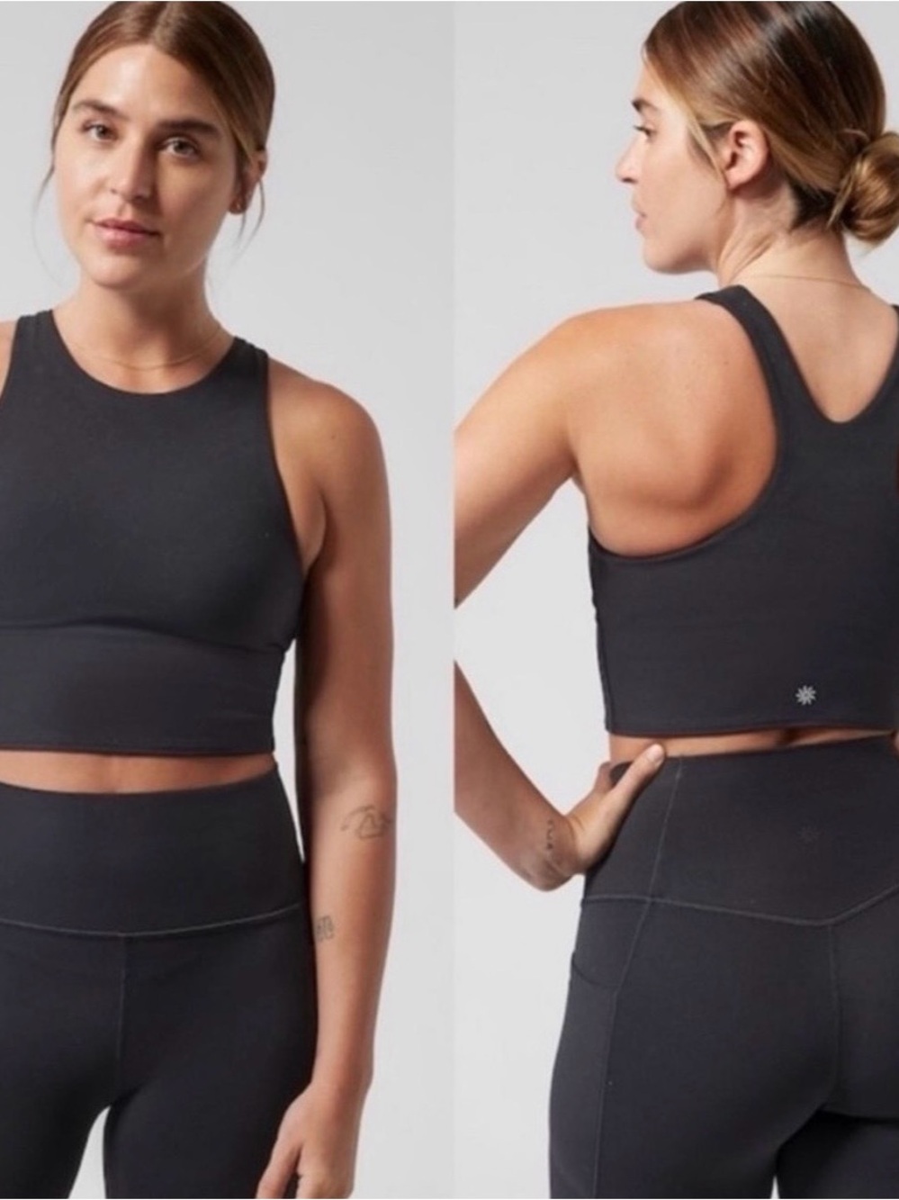 Athleta Conscious Crop sports bra - Size L, D-DD
